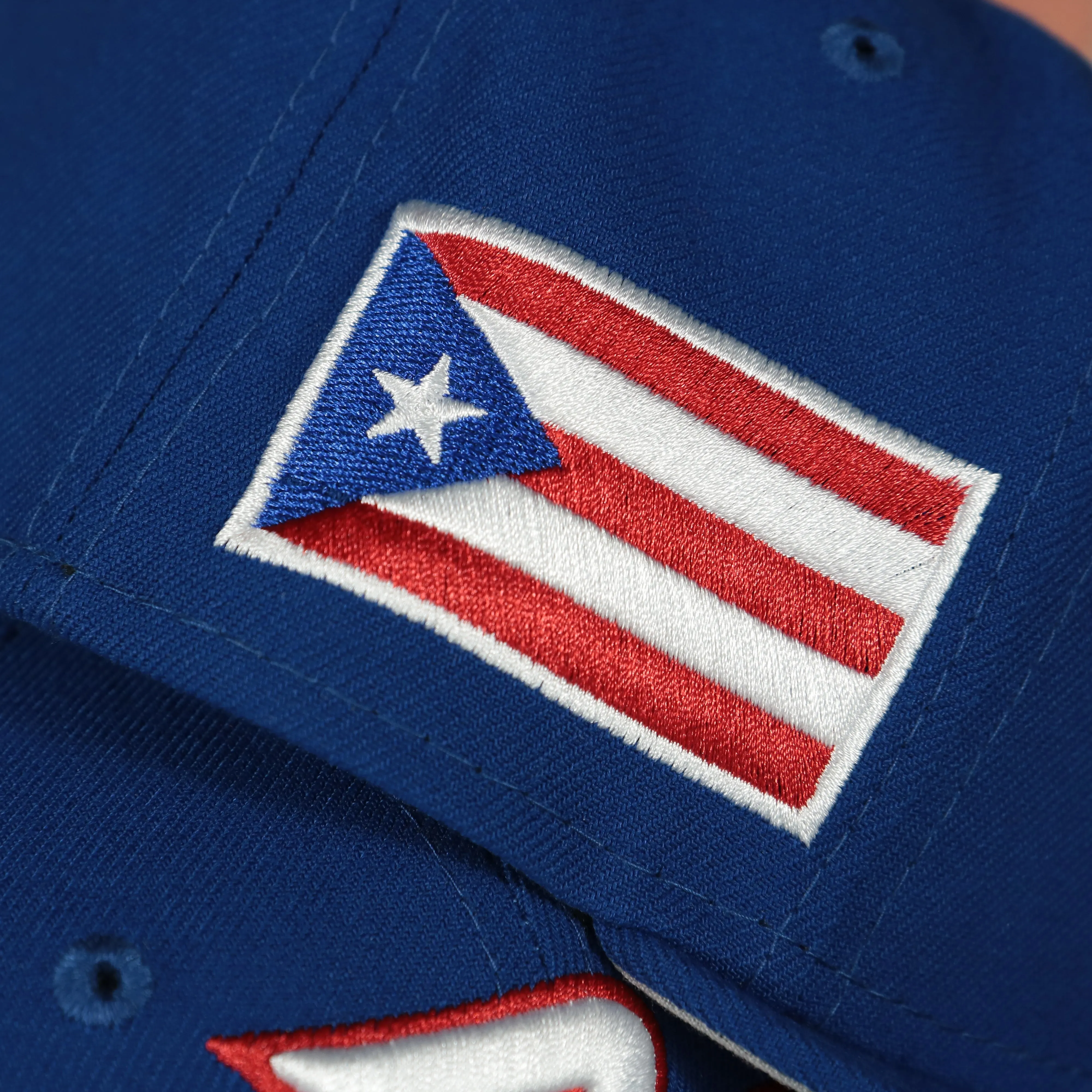 Puerto Rico 2023 World Baseball Classic Grey Blue 59Fifty Fitted Cap