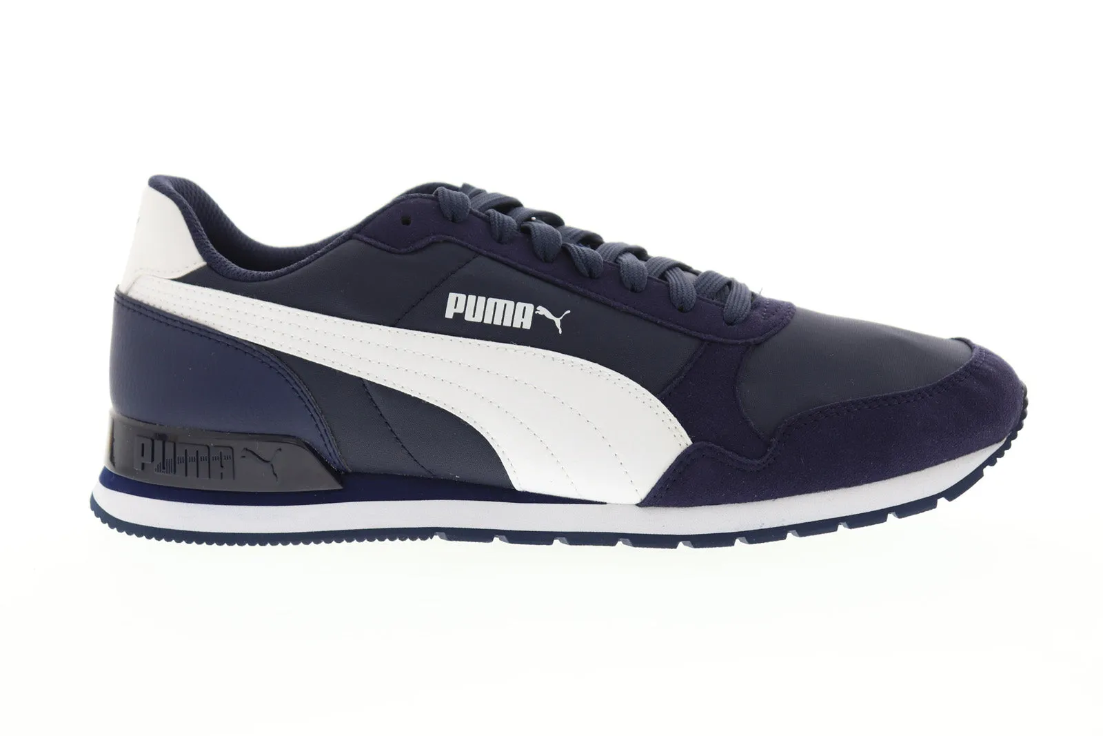 Puma Blue Suede Casual Sneakers