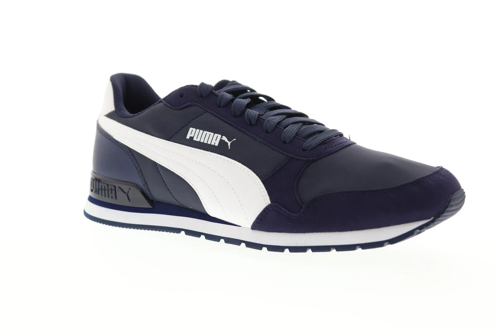 Puma Blue Suede Casual Sneakers