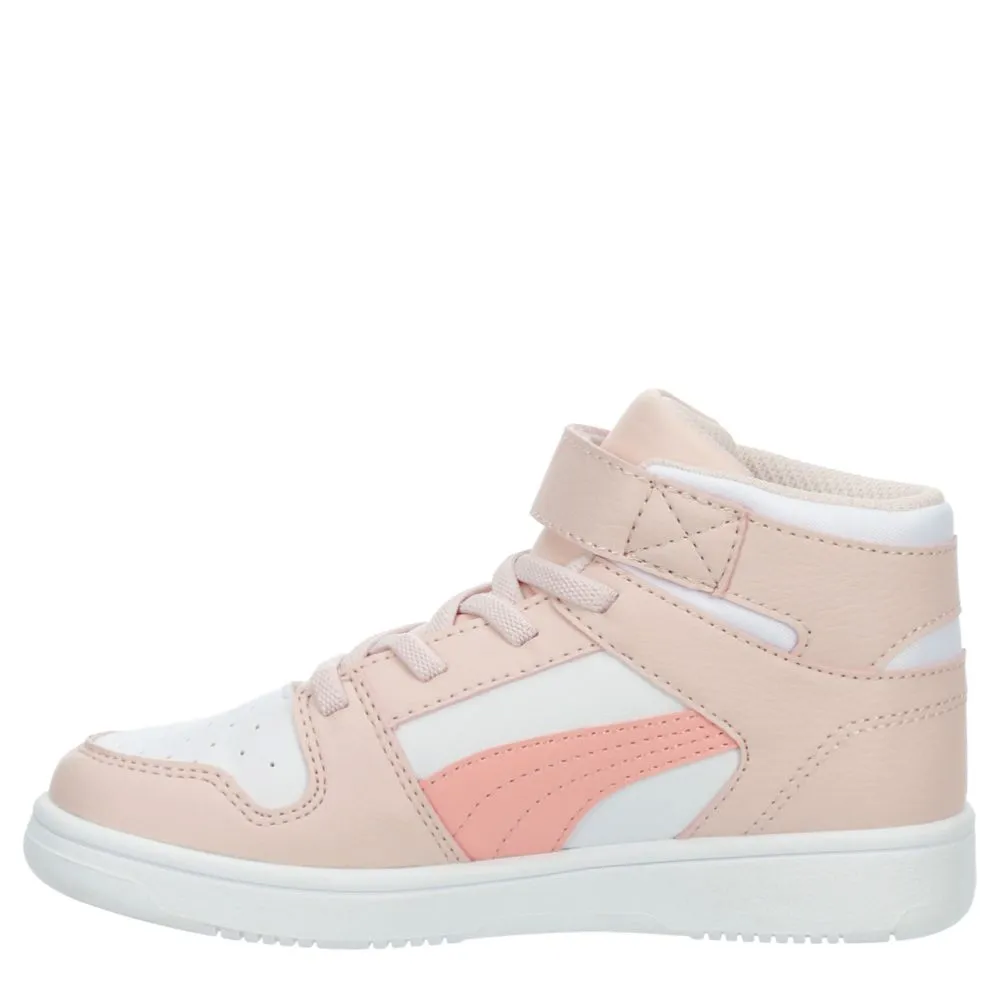 PUMA Girls Little Kid Rebound Layup Sneaker