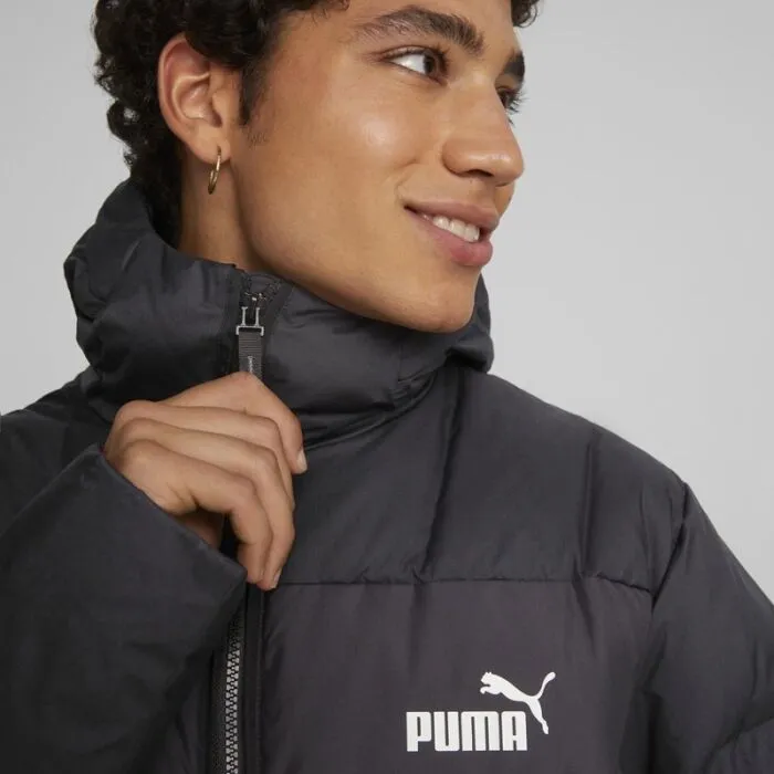 Puma Long Hooded Down Coat Jacket - Shop Now