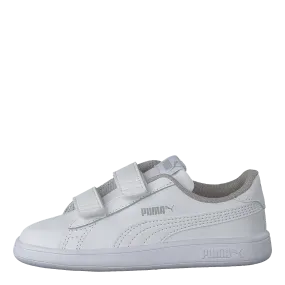 Puma White Smash V2 L V Inf Puma White Shoes by Puma