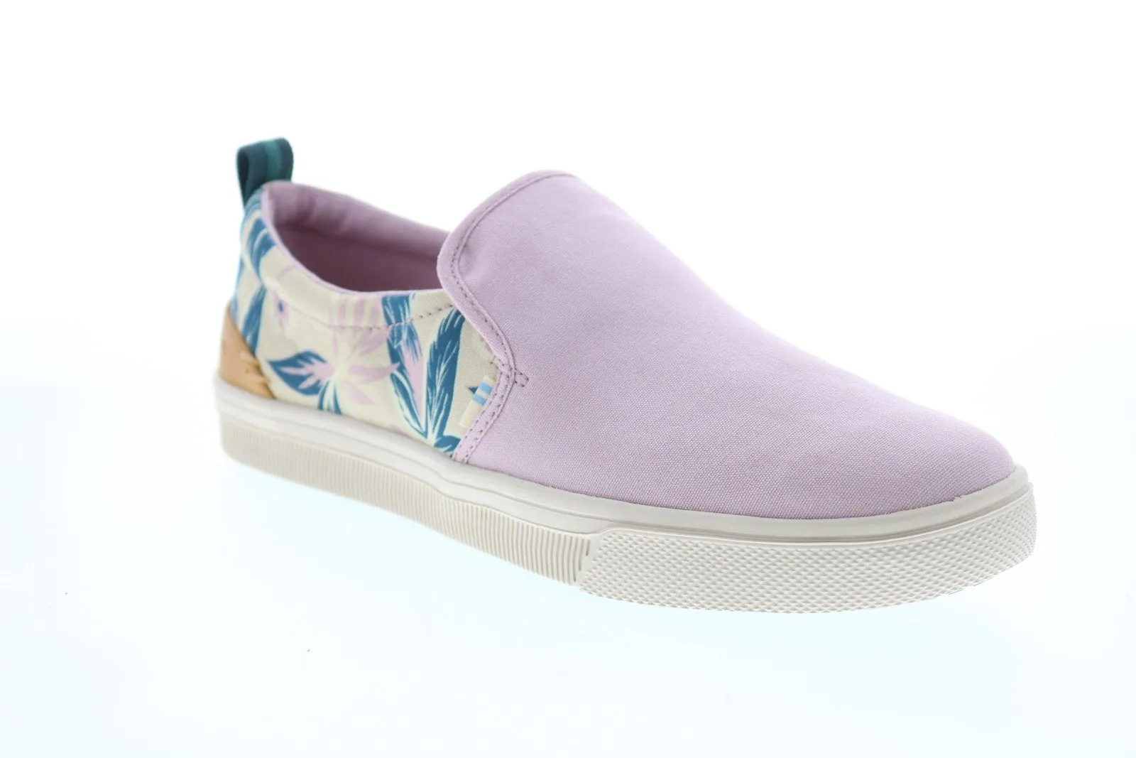 Purple Canvas Slip On Lifestyle Sneakers Shoes Toms Trvl Lite 10013387 Womens