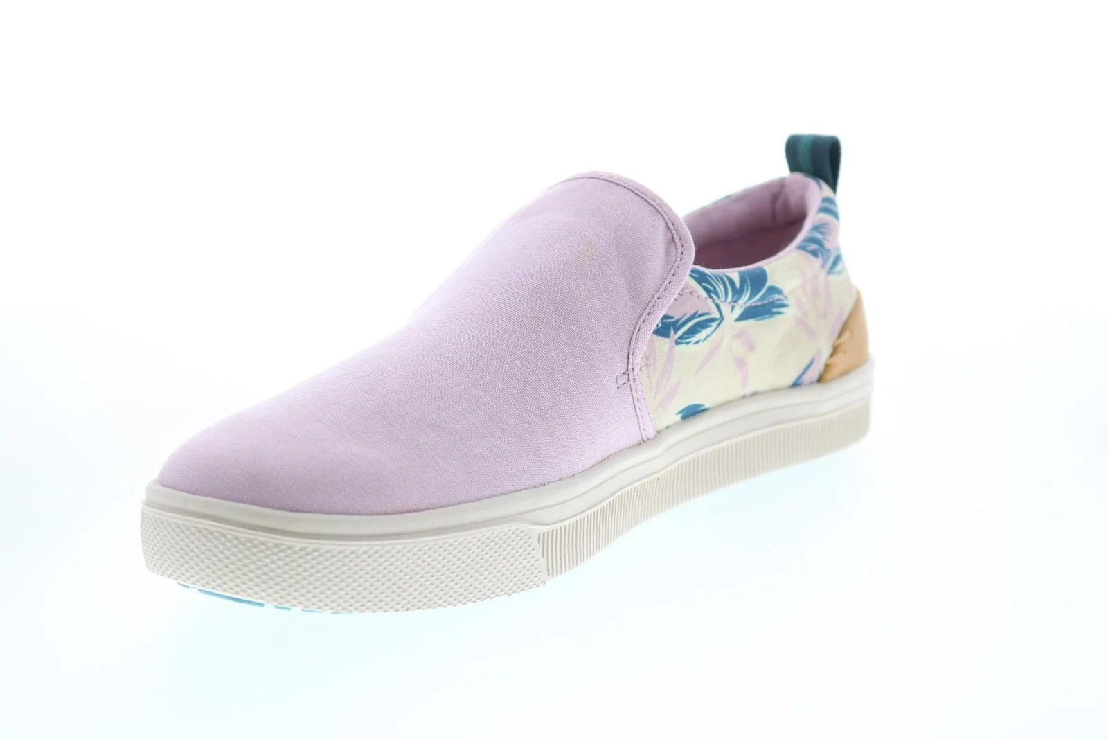 Purple Canvas Slip On Lifestyle Sneakers Shoes Toms Trvl Lite 10013387 Womens