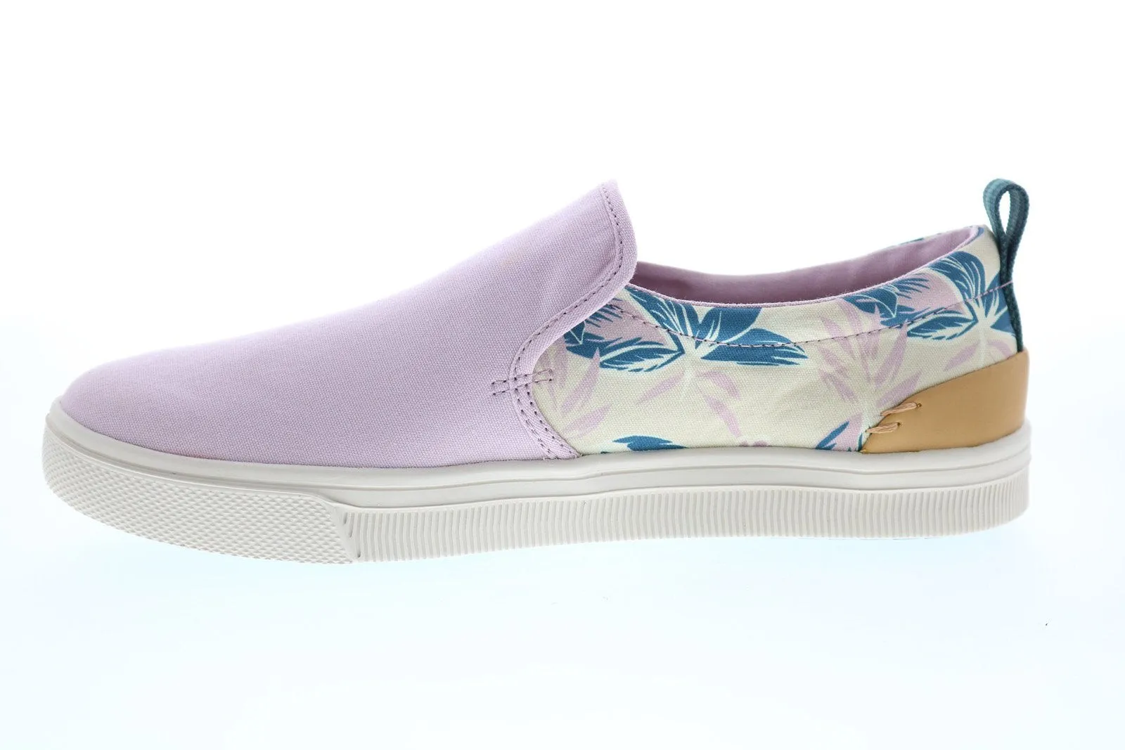 Purple Canvas Slip On Lifestyle Sneakers Shoes Toms Trvl Lite 10013387 Womens