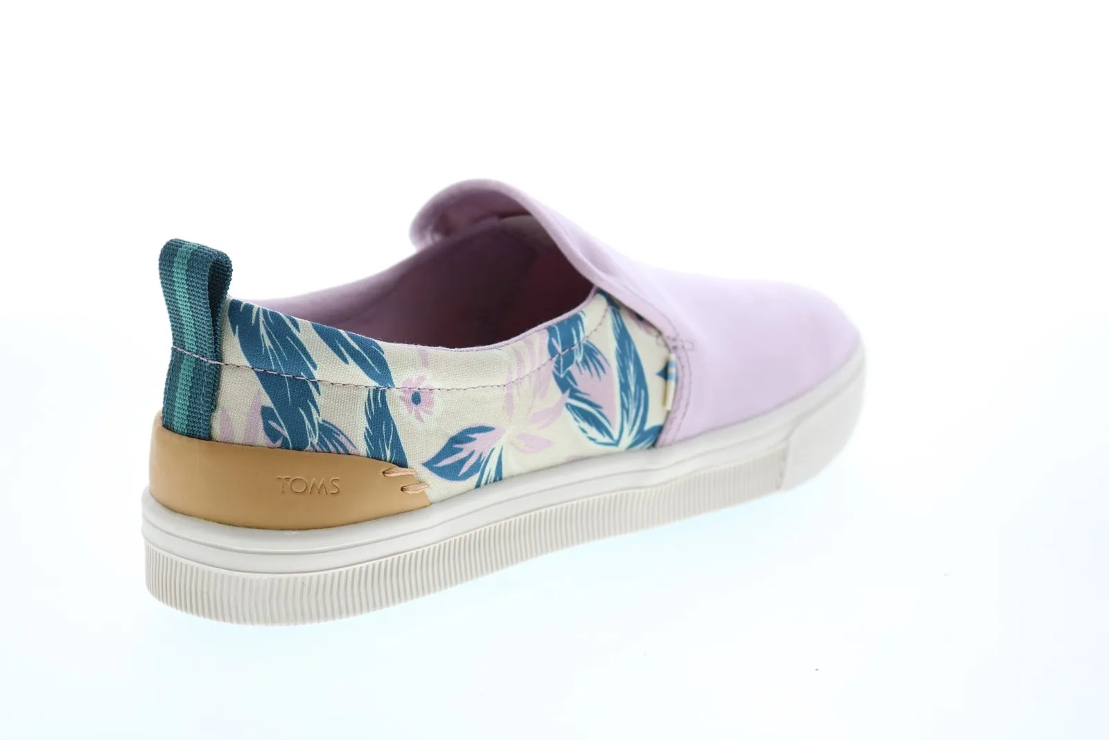 Purple Canvas Slip On Lifestyle Sneakers Shoes Toms Trvl Lite 10013387 Womens