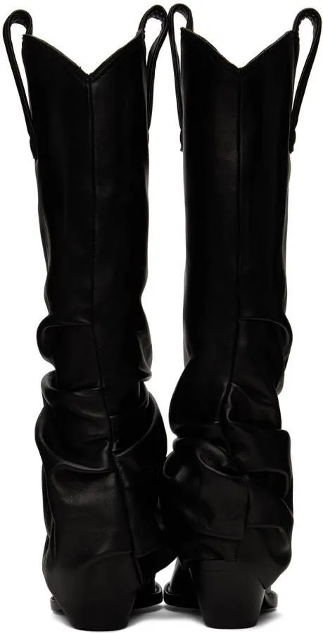 R13 Black Sleeve Cowboy Boots