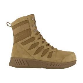 Reebok Men's Coyote Leather Tactical Military Boots Floatride Energy 8in CT.