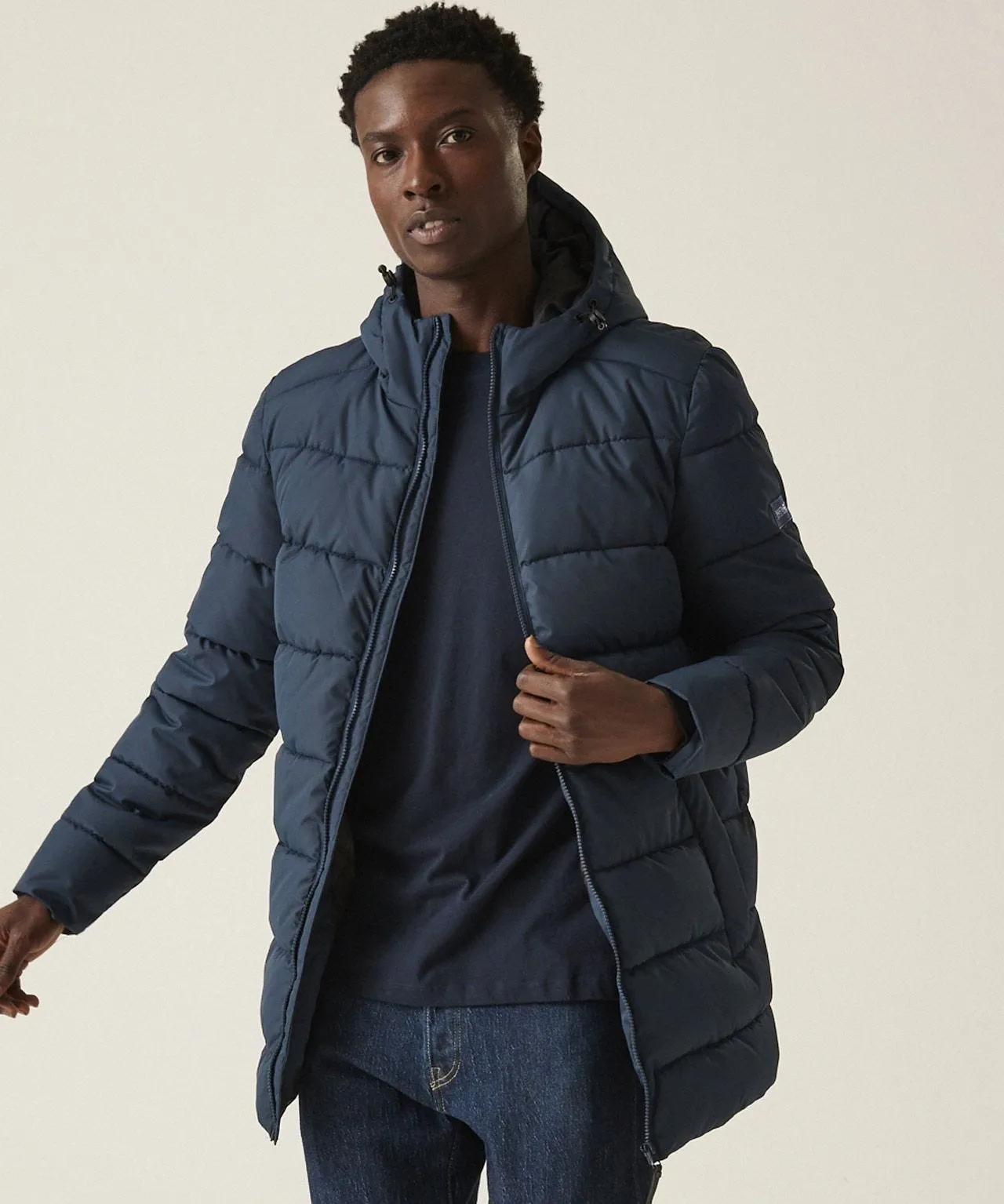 Regatta Long Quilted Mens Coat Lakiver