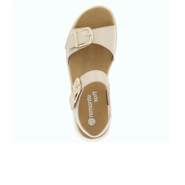 Remonte Women's Jocelyn Sandals Off White - Stylish and comfortable summer footwear for women.