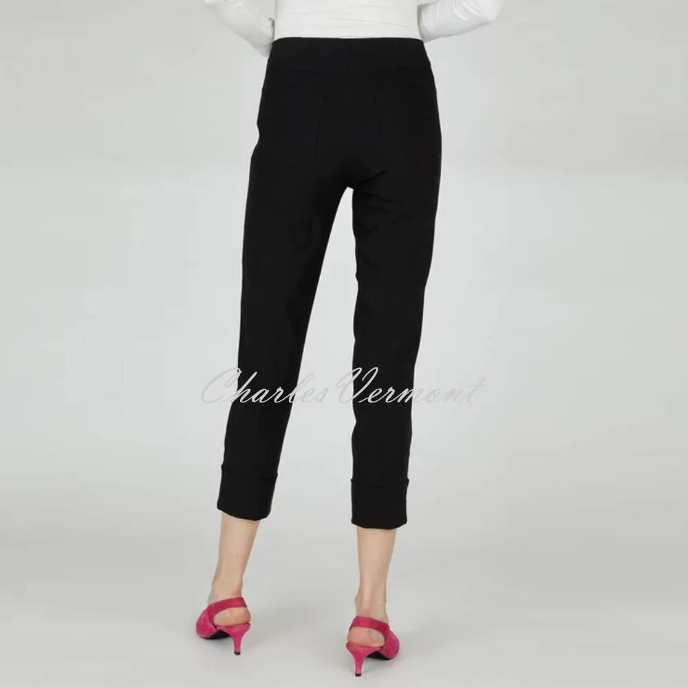 Robell Bella Black Cropped Trouser 7/8 - Style 51568-5499-90