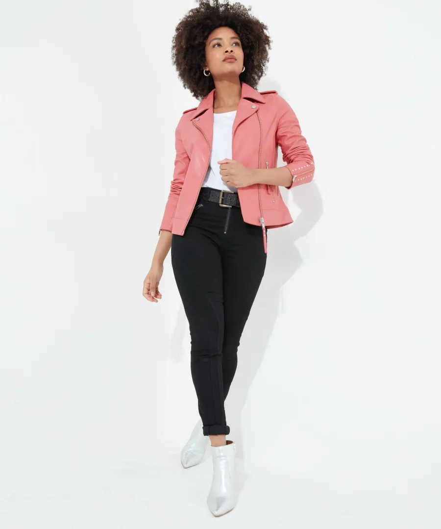 Rosalie Leather Jacket - Stylish Women's Outerwear