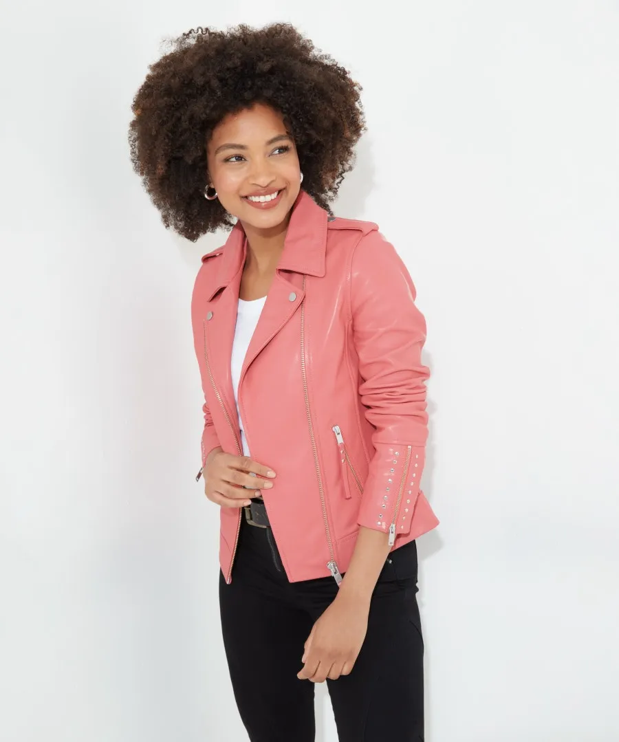 Rosalie Leather Jacket - Stylish Women's Outerwear