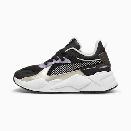 RS-X Black-PUMA White Women's Sneakers