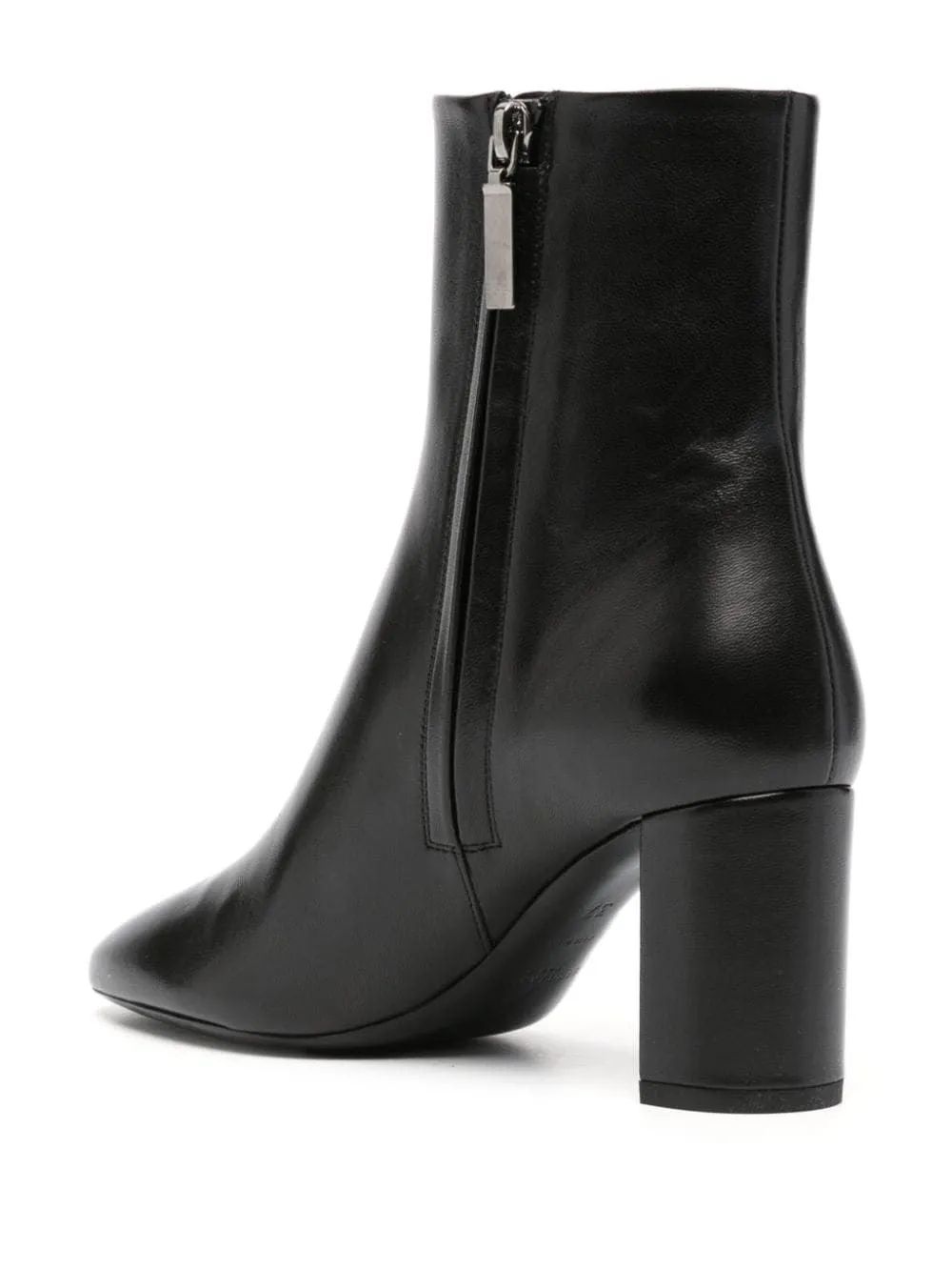 Saint Laurent Women's Classic Black Leather Ankle Boots