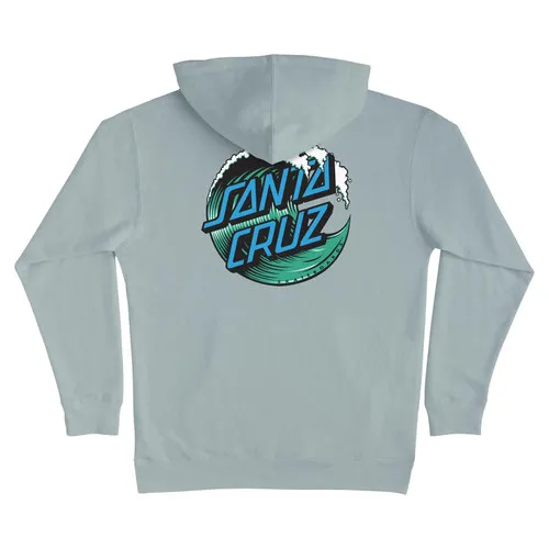 Santa Cruz Hoodie Wave Dot Dusty Sage