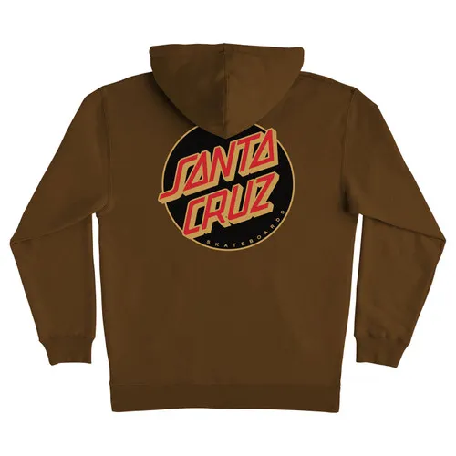 Santa Cruz Skateboards Hoodie Sunset Brown/Black - Other Dot Pullover