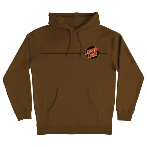 Santa Cruz Skateboards Hoodie Sunset Brown/Black - Other Dot Pullover