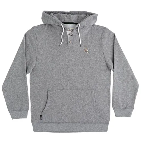 Santa Cruz Skateboards Hoody Beach Bum Hand Pullover Heather Grey - Buy Online