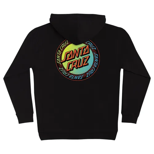 Santa Cruz Skateboards Ringed Dot Hoody Black