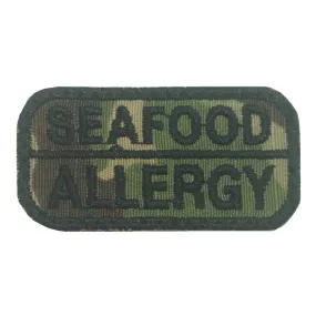 Seafood Allergy Patch in Multicam Pattern