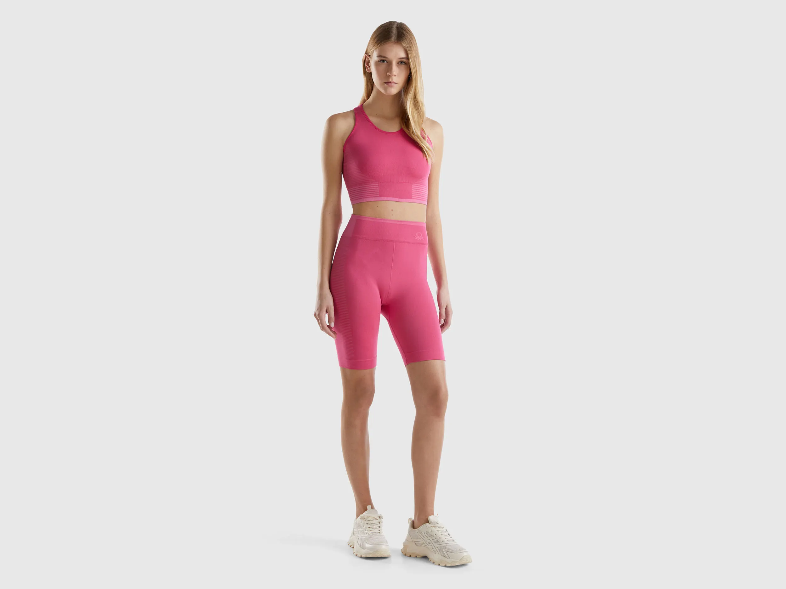 Fuchsia Seamless Workout Leggings