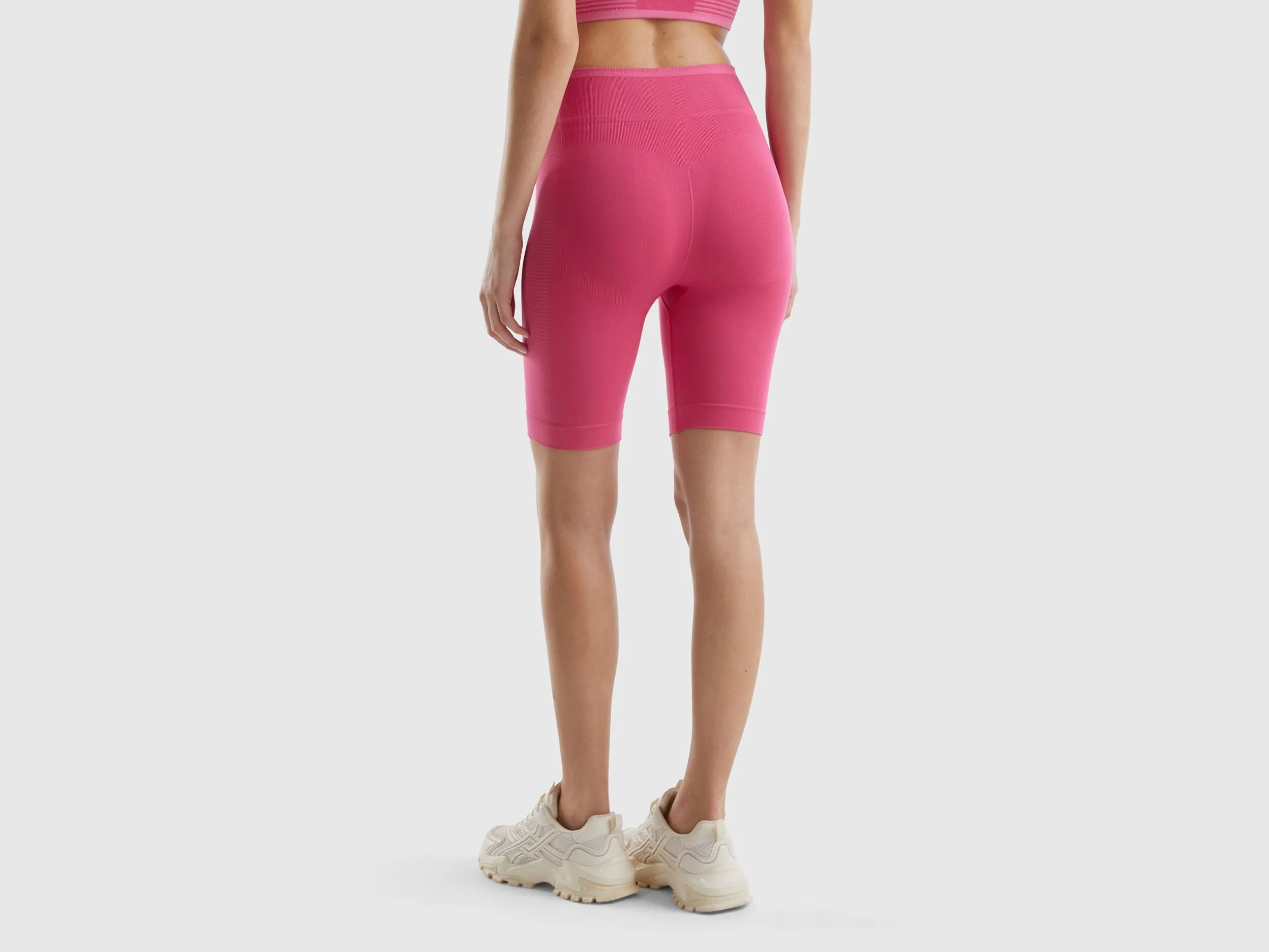 Fuchsia Seamless Workout Leggings