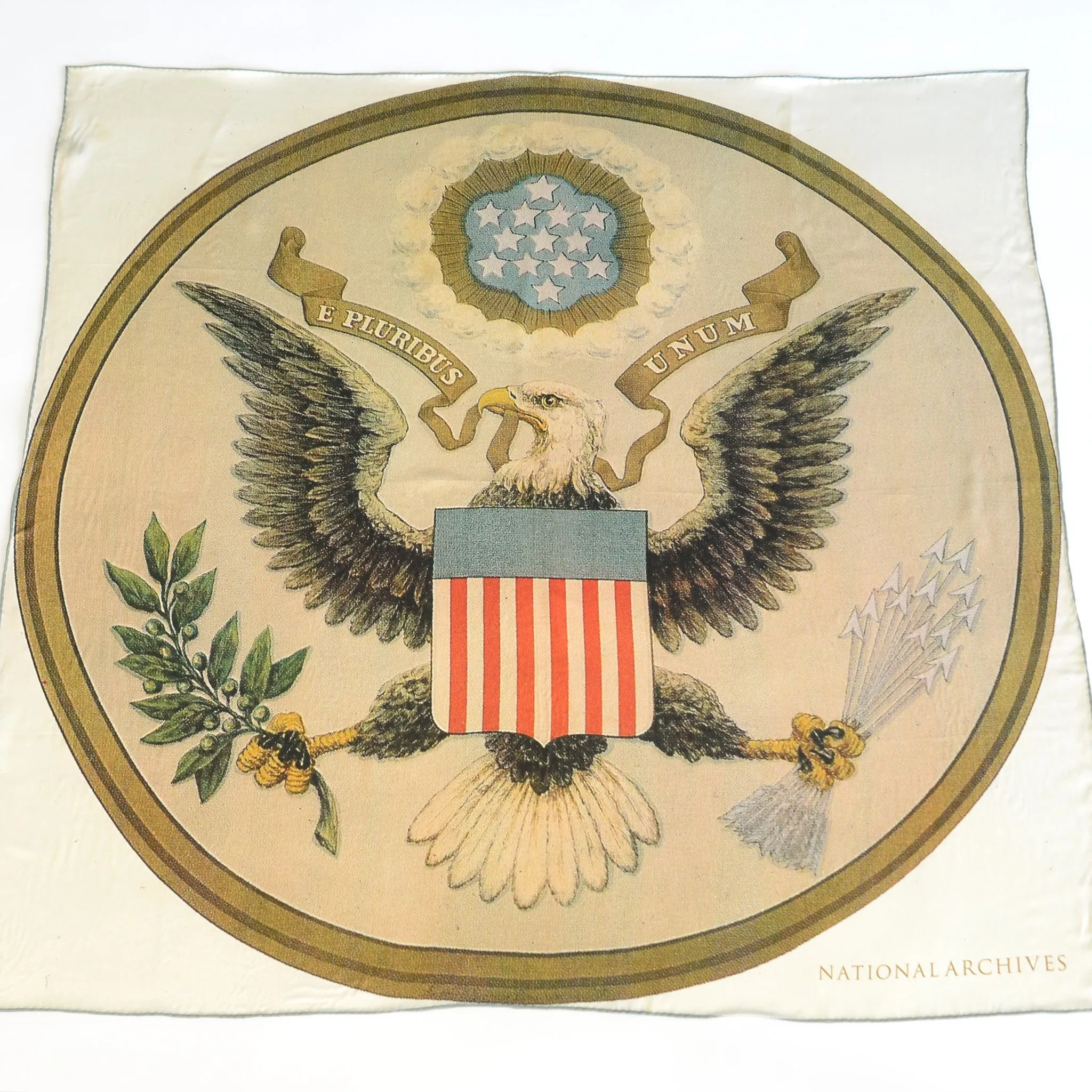 Silk Scarf with Great Seal design