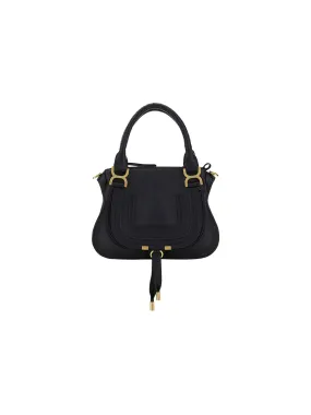 Black Small Marcie Leather Bag