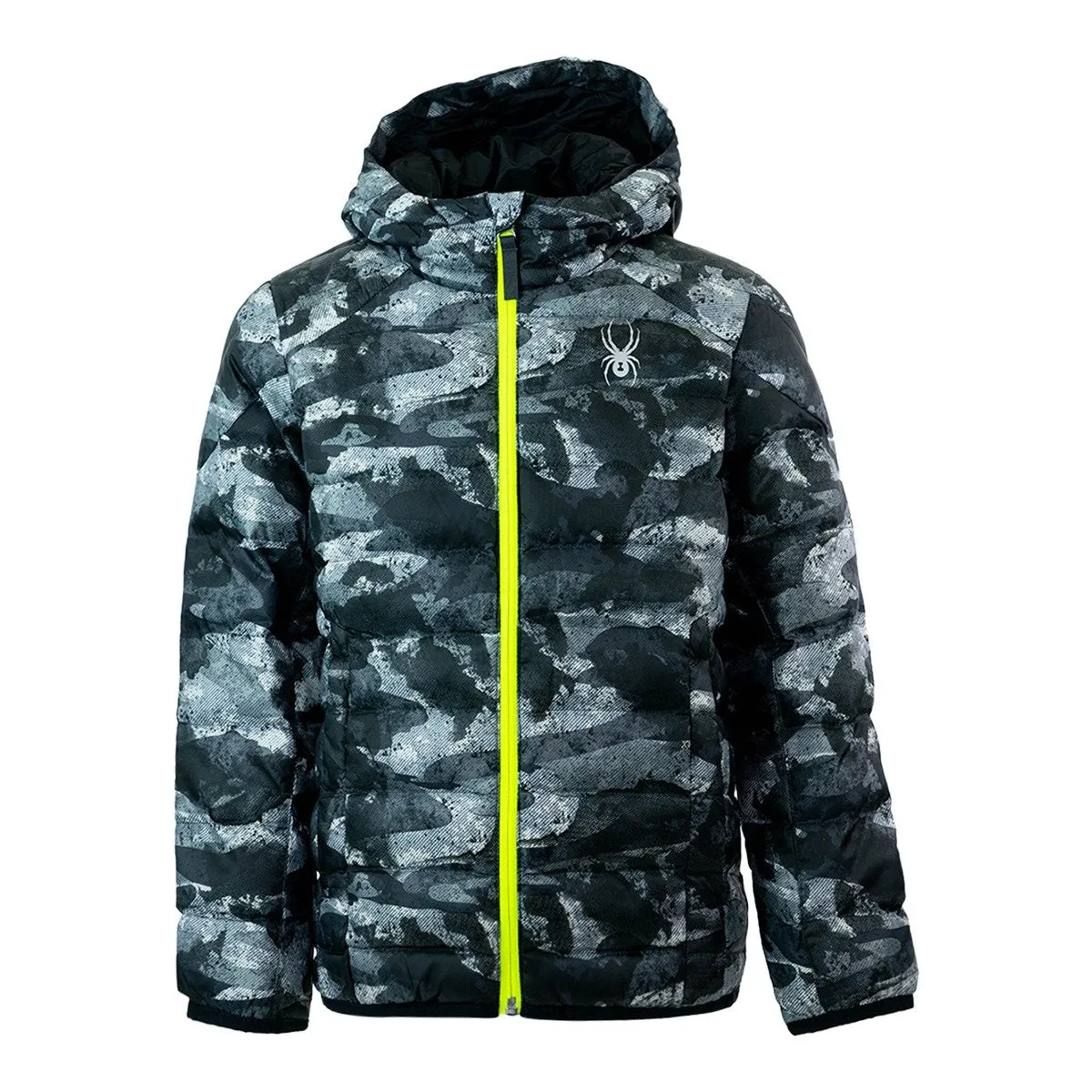 Spyder Boys' Synthetic Down Jacket with Hood