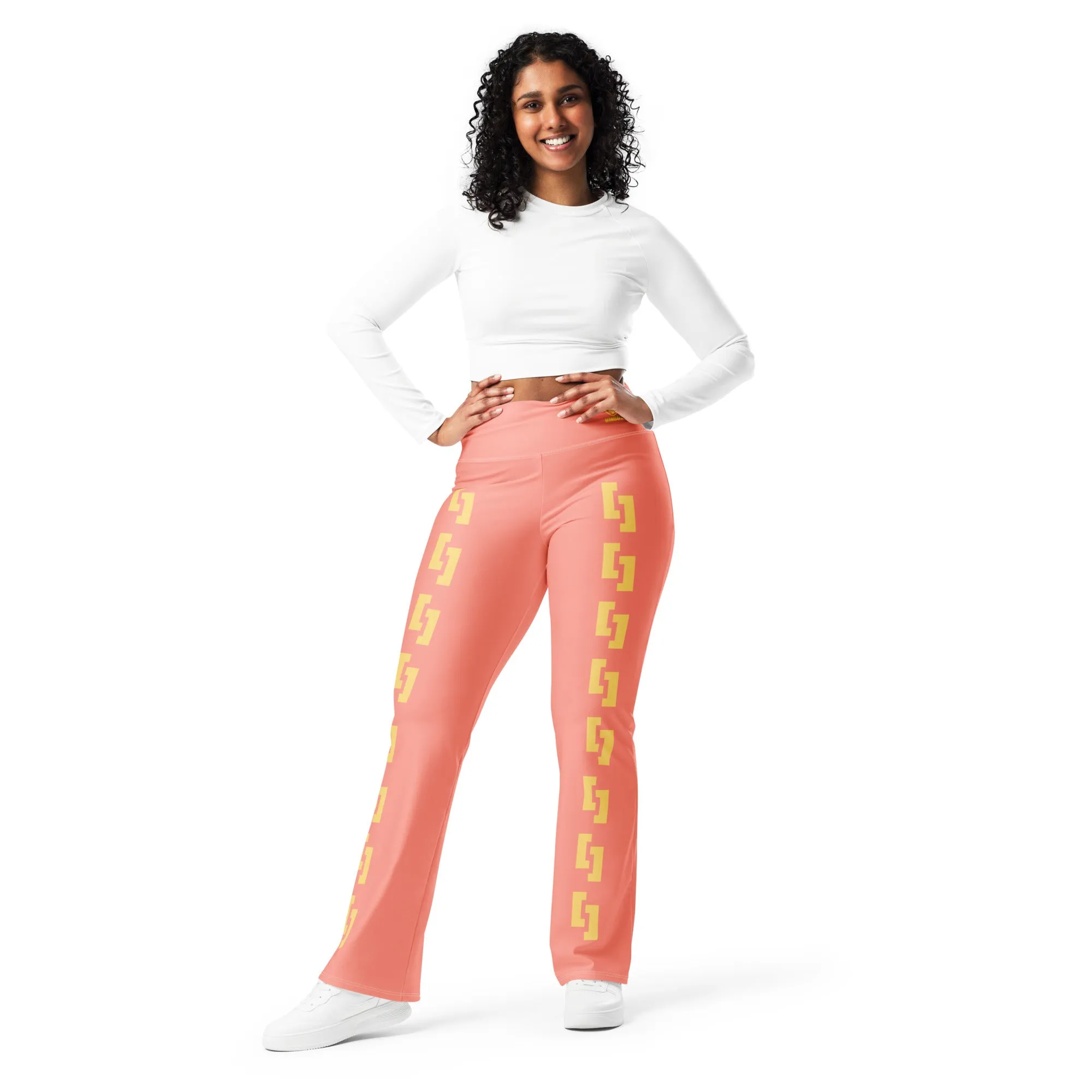 Sqdltd Mamba Flare leggings Desert