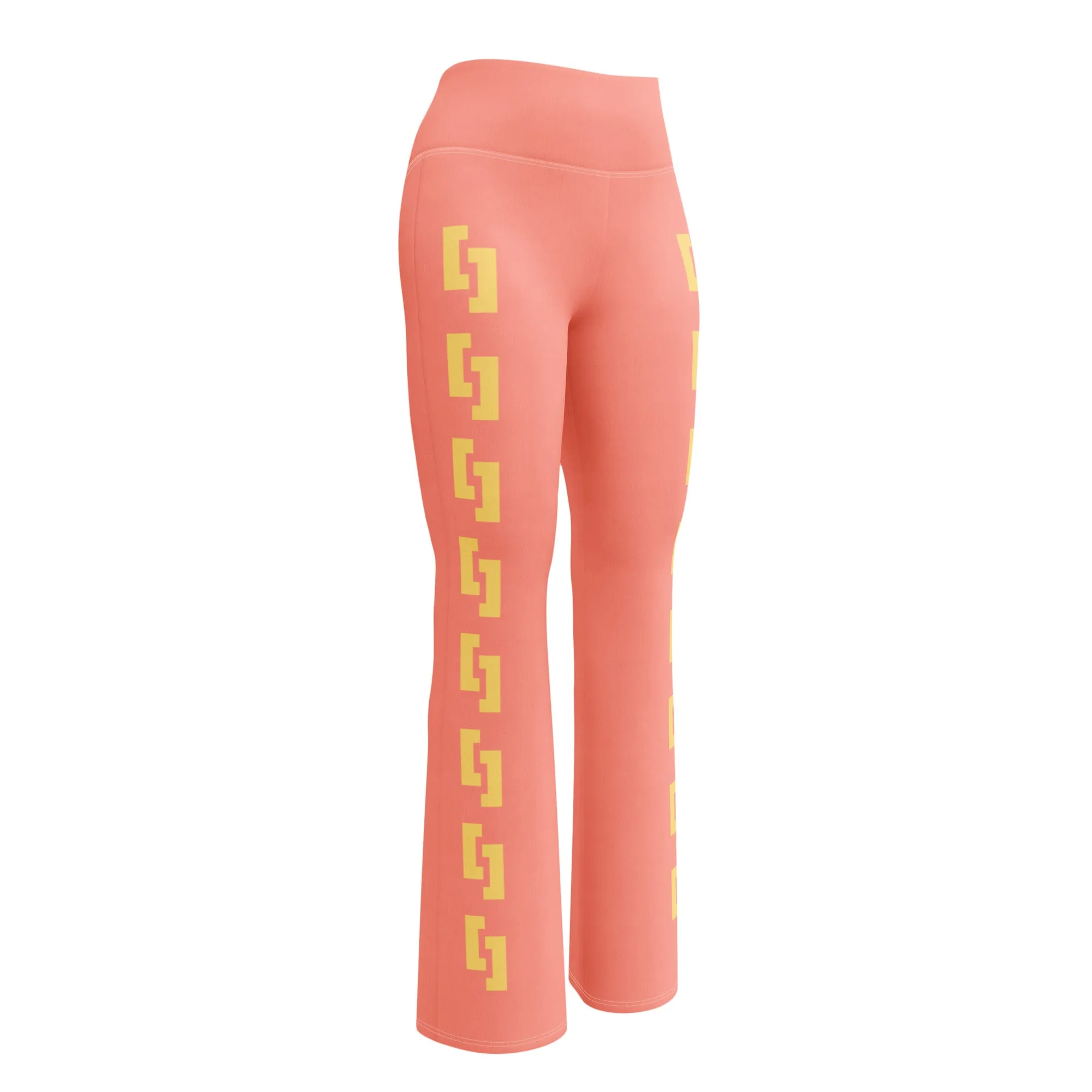 Sqdltd Mamba Flare leggings Desert