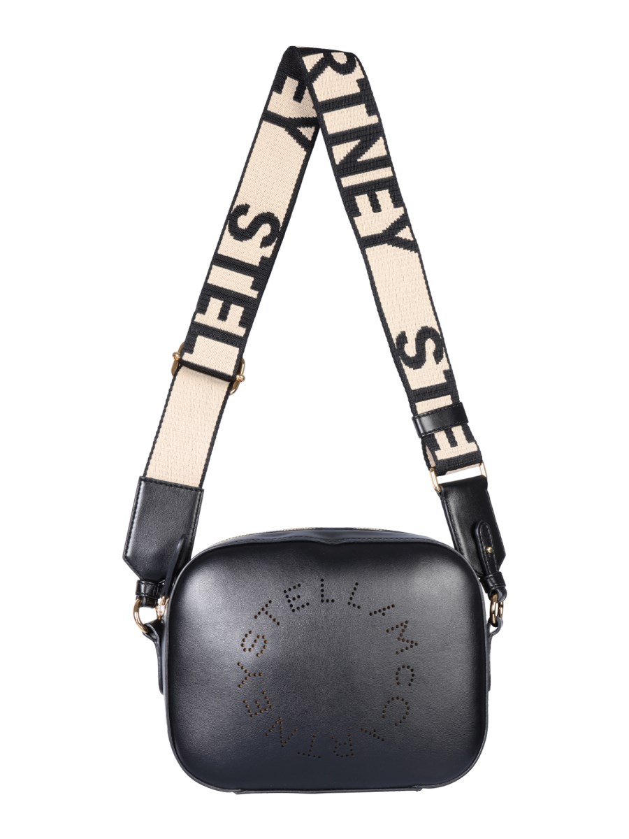 Stella McCartney Mini Alter Nappa Logo Camera Bag