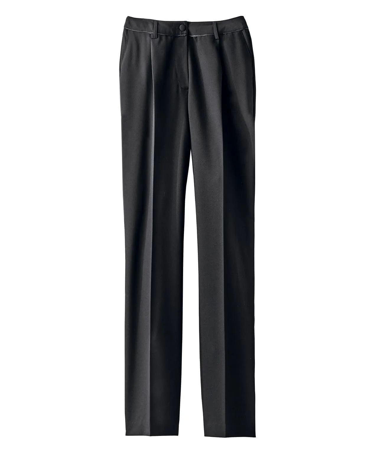 Tailored Straight-Leg Pants