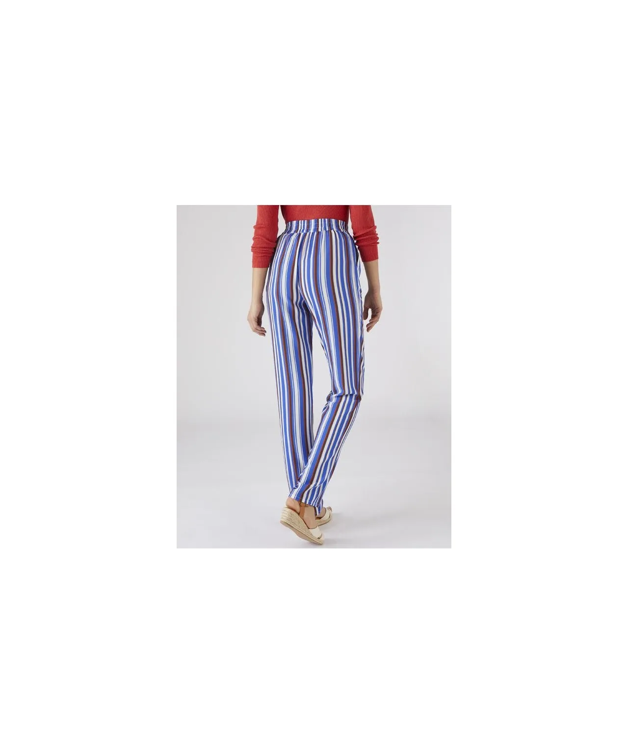 Stripe Leg Trousers