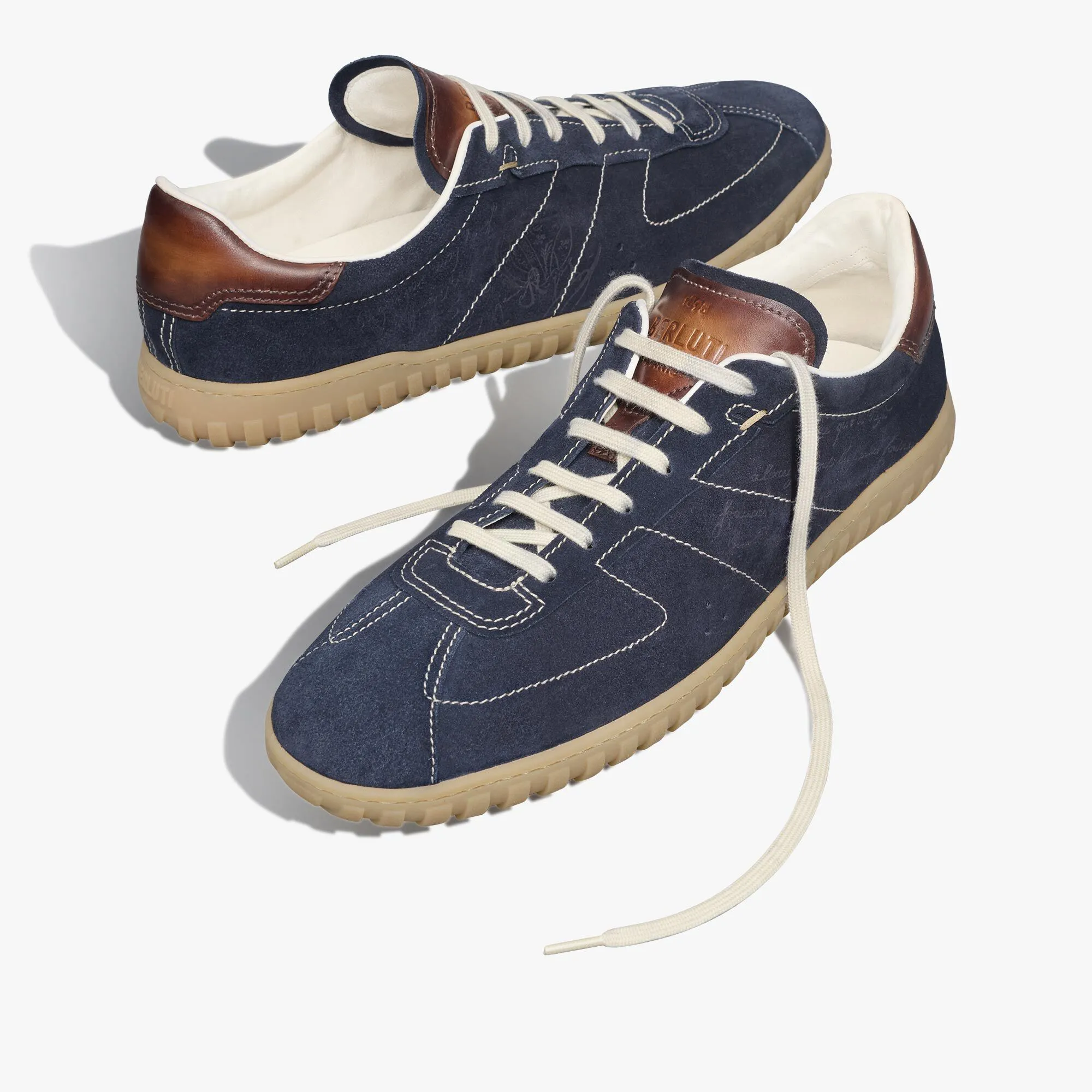 Suede Calf Sneaker