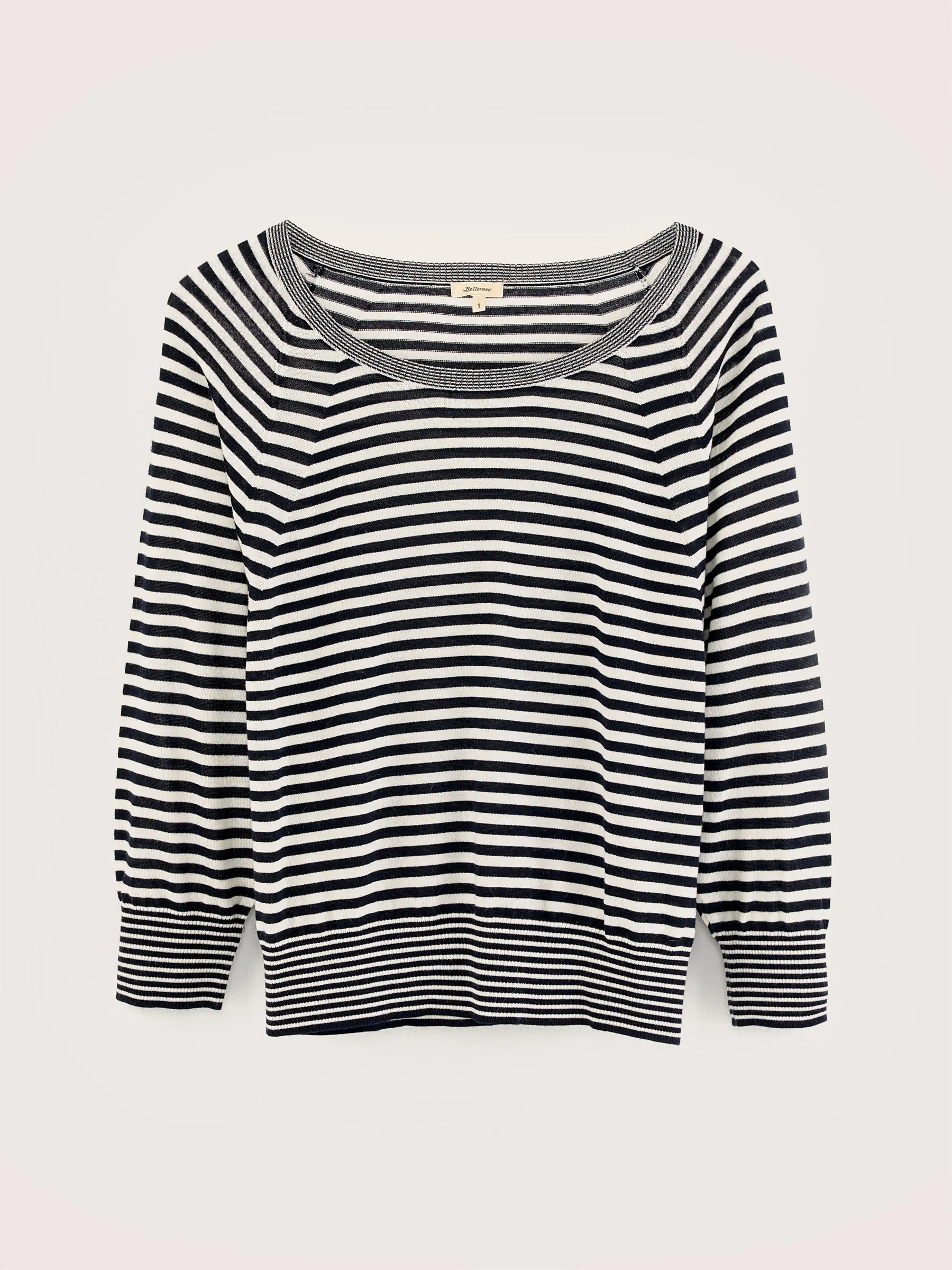 Sweater with Stripe Pattern - ALOTY (242 / W)