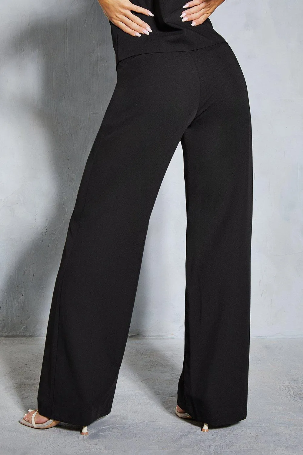 Tailored Straight Leg Trousers