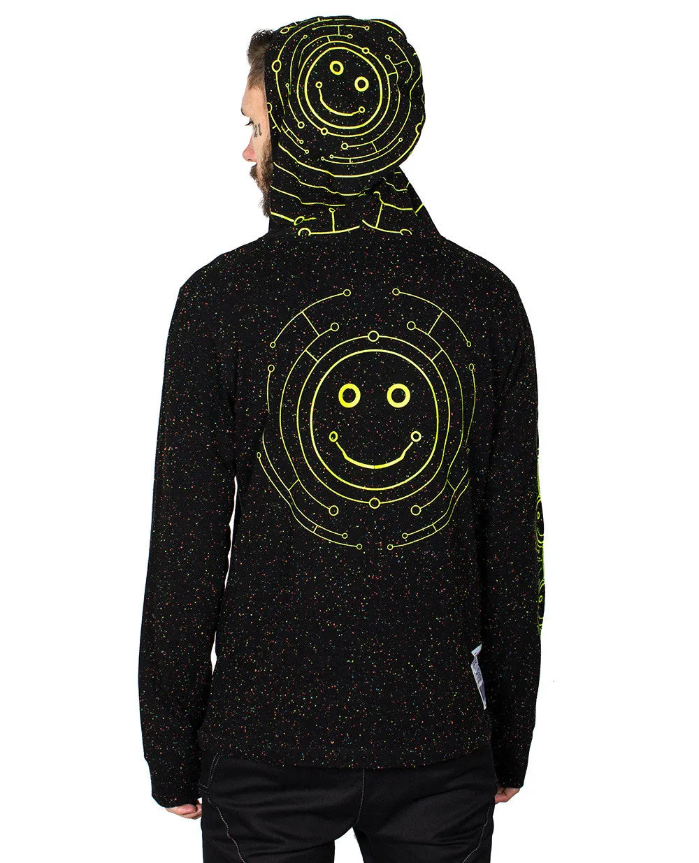 TECFACE Long Sleeve Top with Hood