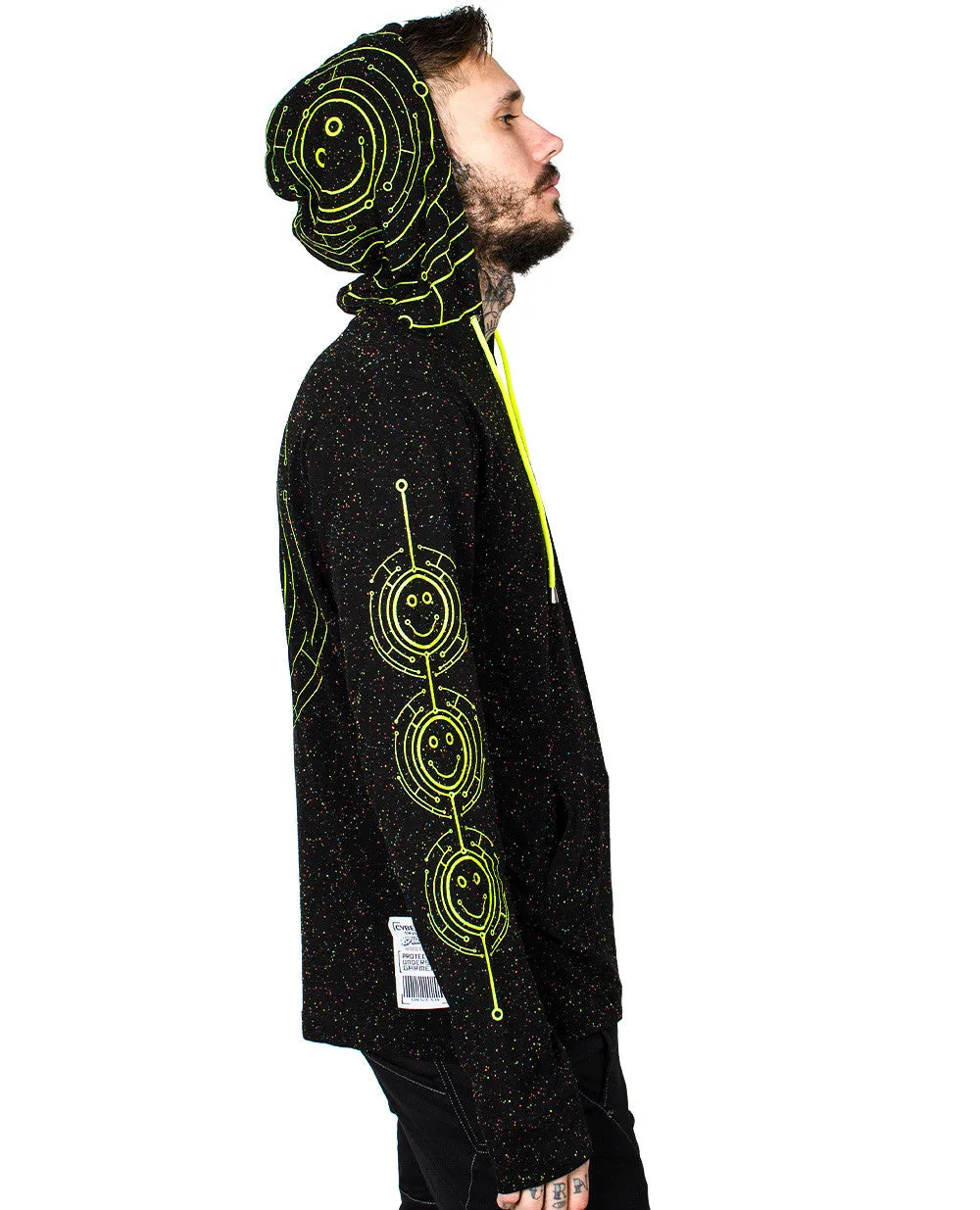 TECFACE Long Sleeve Top with Hood