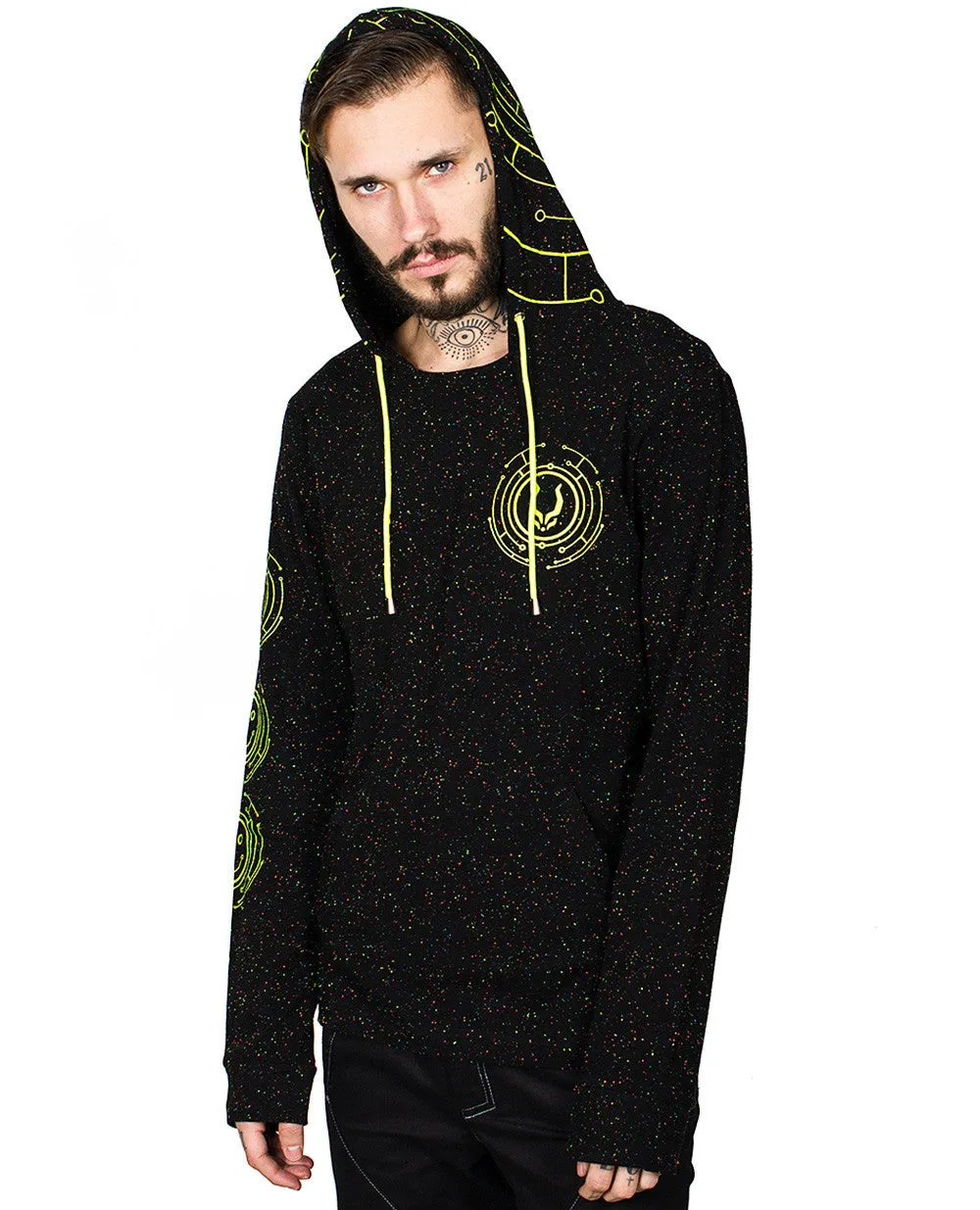 TECFACE Long Sleeve Top with Hood