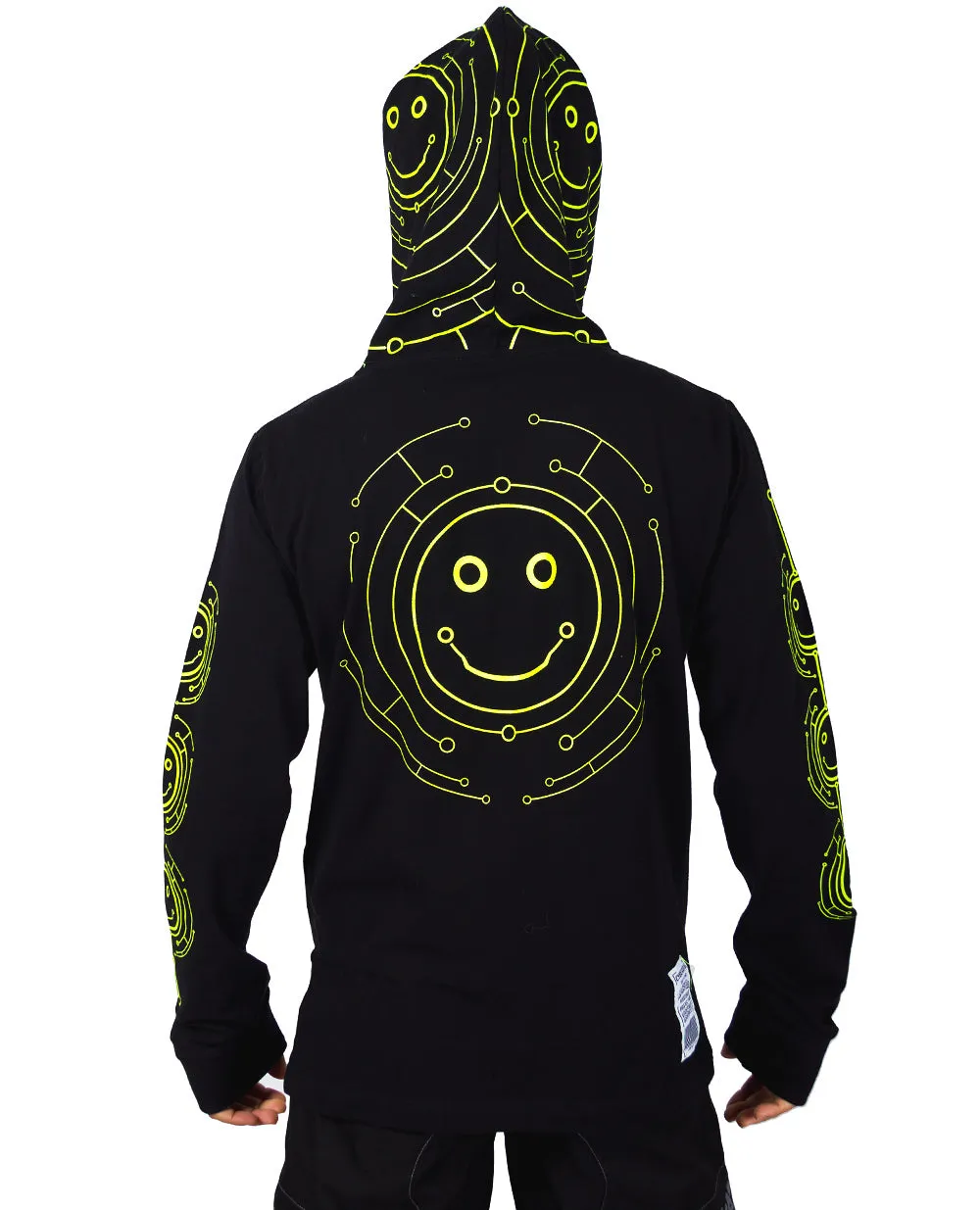 TECFACE Long Sleeve Top with Hood