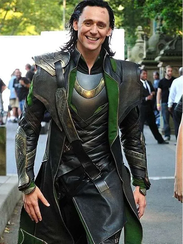 Tom Hiddleston Loki Leather Coat