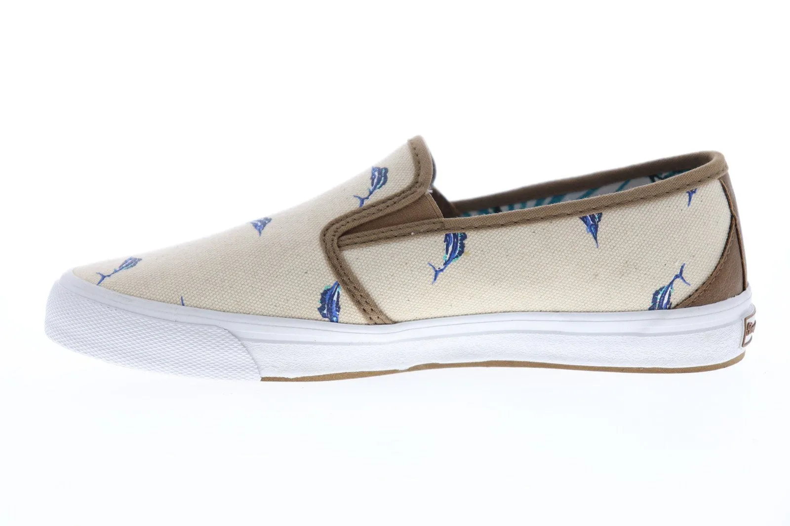 Tommy Bahama Beige Canvas Sneakers