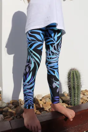 Tropical Palm Print Leggings