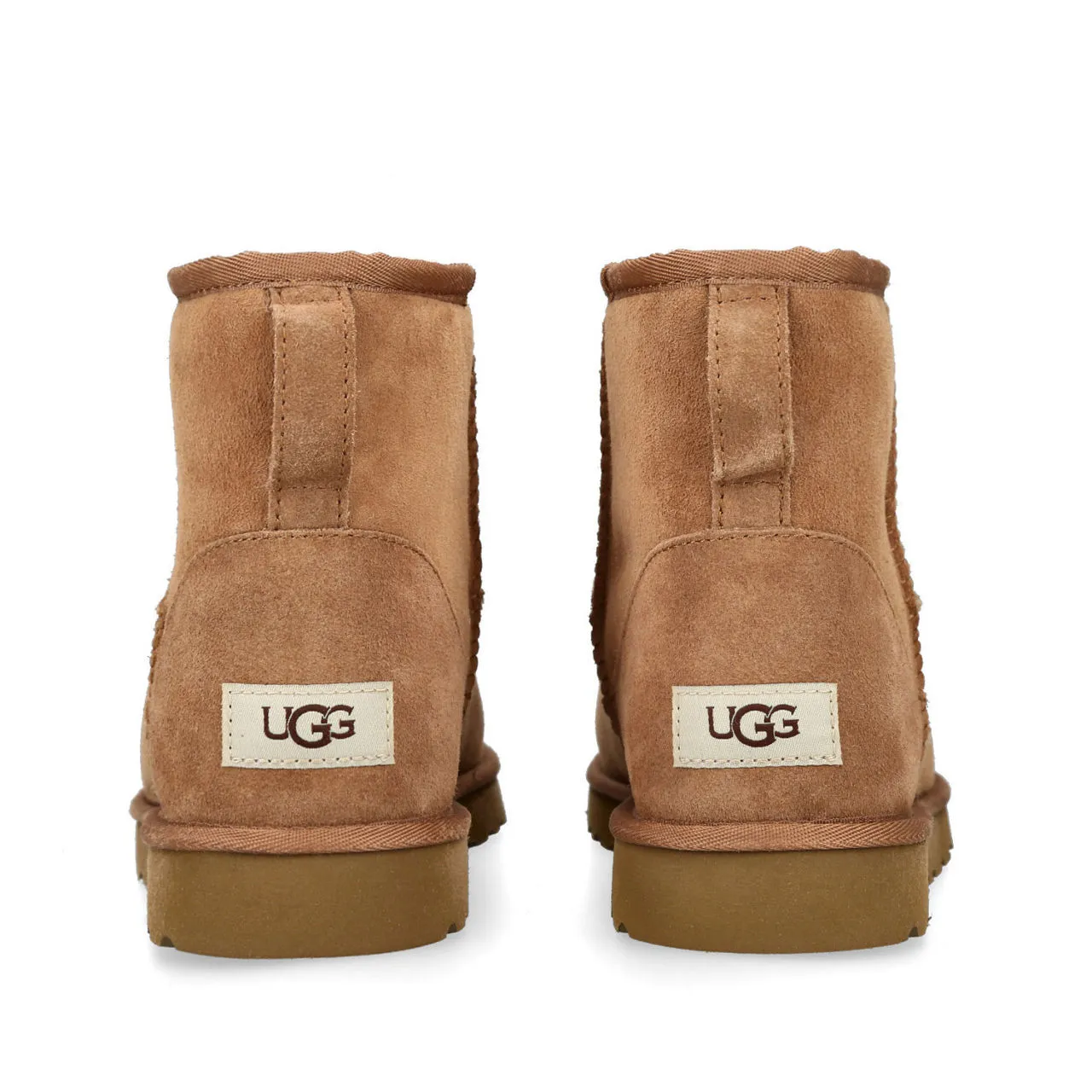 Beige UGG Classic Mini Boots