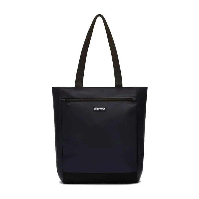 Unisex Blue Depth Shopping Bag By ELLIANT