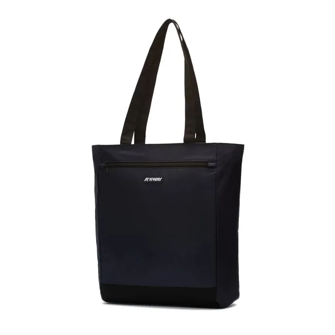 Unisex Blue Depth Shopping Bag By ELLIANT