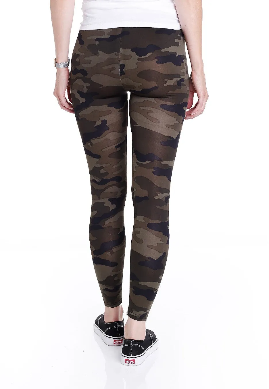 Urban Classics Camo Wood Camo Leggings.