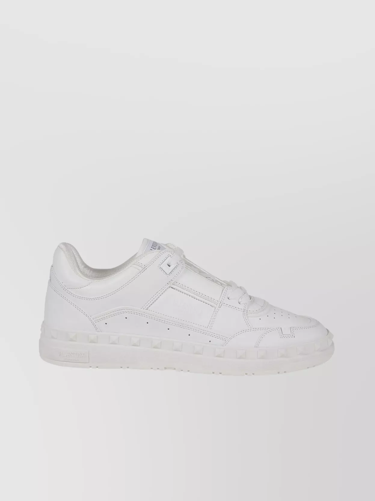 Valentino Garavani Textured Perforated Low-Top Sneaker, Stylish Footwear